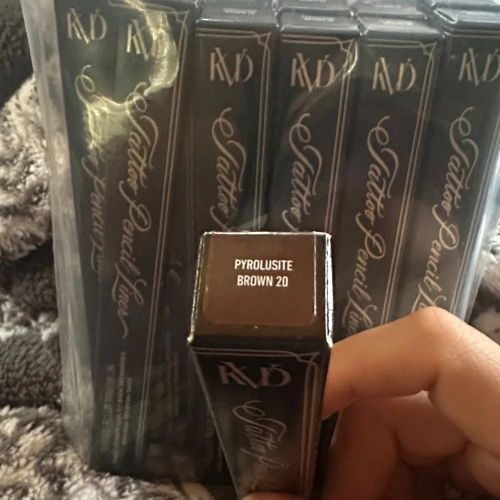 🆕 KVD BEAUTY Tattoo Pencil Liner Waterproof NIB - PYROLUSITE BROWN 20